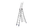 Echelle transformable T3 3x8 barreaux autostable aérienne