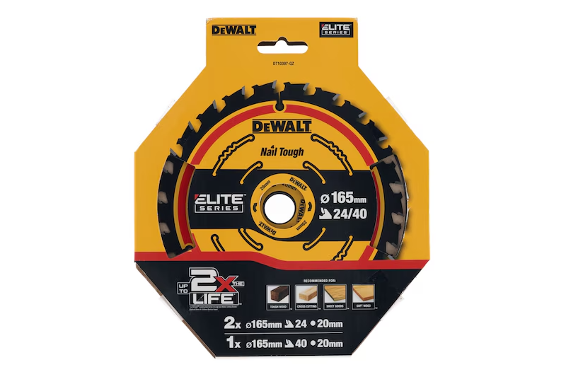 DEWALT - Lot de 3 lames de précision Extreme pour charpente (scie circulaire filaire) DEWALT - Lot de 3 lames de précision Extreme pour charpente (scie circulaire filaire)