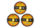 DEWALT - Lot de 3 lames de précision Extreme pour charpente (scie circulaire filaire)