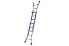 DUARIB - Echelle télescopique pliante TT3/TT4 - 3 usages possibles pour vos chantiers (autostable, échelle simple, en dénivelés)