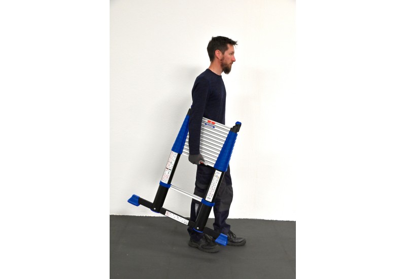 Système de verrouillage sécurisé de l'échelle télescopique Bamboo DUARIB Système de verrouillage sécurisé de l'échelle télescopique Bamboo DUARIB