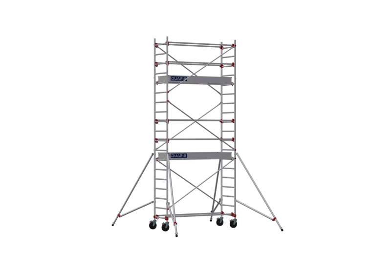 DUARIB - Échafaudage roulant aluminium - AL205 - Longueur de plancher: 2.05m x 0.69m DUARIB - Échafaudage roulant aluminium - AL205 - Longueur de plancher: 2.05m x 0.69m