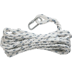 DELTA PLUS - Corde toronne - Polyamide - Longueur:  30 m  - Taille 30 m - Couleur Blanc