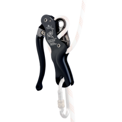 DELTA PLUS - Descendeur auto-bloquant - Aluminium - Longueur:  Unique  - Taille Unique - Couleur Noir