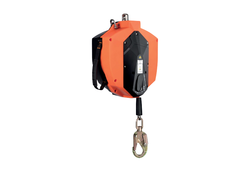 DELTA PLUS - Enrouleur à rappel automatique 20 mètres, avec option de sauvetage pour évacuation d'une victime DELTA PLUS - Enrouleur à rappel automatique 20 mètres, avec option de sauvetage pour évacuation d'une victime