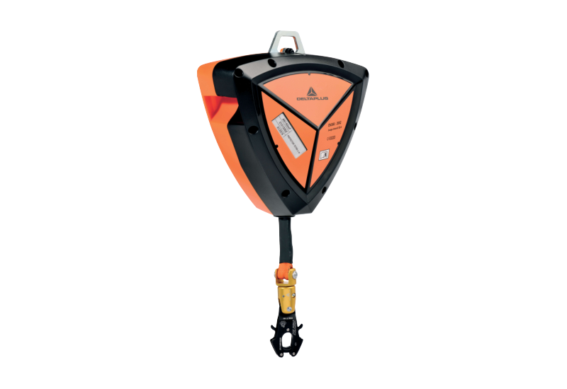DELTA PLUS - Enrouleur à rappel automatique à sangle pour une utilisation à la verticale comme à l'horizontale jusqu'à 8 mètres DELTA PLUS - Enrouleur à rappel automatique à sangle pour une utilisation à la verticale comme à l'horizontale jusqu'à 8 mètres