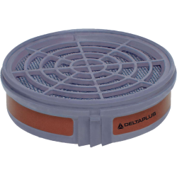DELTA PLUS - Filtre de protection respiratoire pour masque - Sachet de 2 - Taille  - Couleur Gris