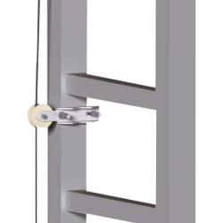 DELTA PLUS - Fixation intermdiaire - Acier inoxydable - Longueur:  Unique  - Taille Unique - Couleur Acier