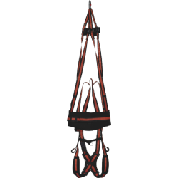 DELTA PLUS - Harnais tte en bas - Point d'accrochage antichute: Dorsal
