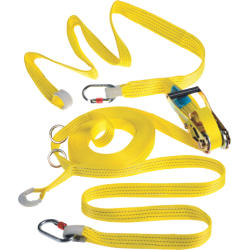 DELTA PLUS - Ligne de vie temporaire horizontale - Polyester - Longueur:  2