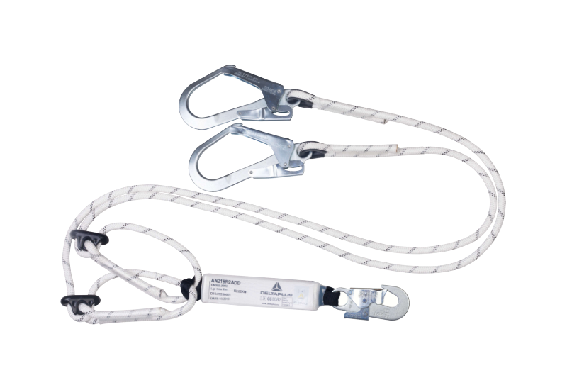 DELTA PLUS - Longe en corde tresse - Acier DELTA PLUS - Longe en corde tresse - Acier