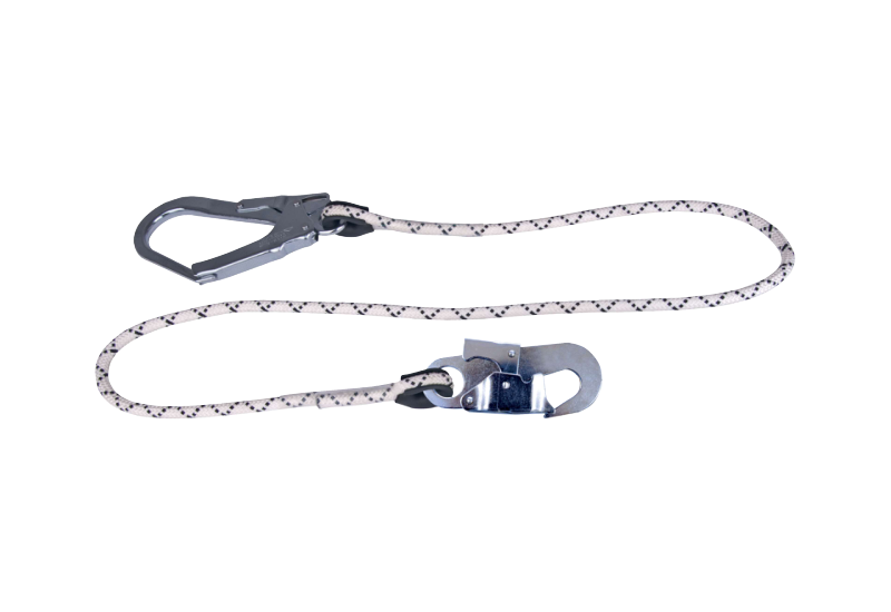 DELTA PLUS - Longe en corde tresse - Polyamide - Longueur:  1 DELTA PLUS - Longe en corde tresse - Polyamide - Longueur:  1