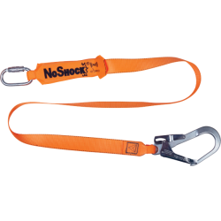 DELTA PLUS - Longe en sangle plate - Polyester - Ouverture:  55   mm  - Taille 2 m - Couleur Orange