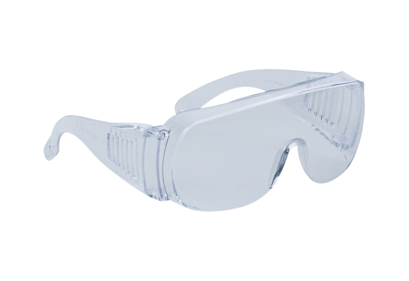 DELTA PLUS - Lunettes de protection monobloc incolores au design sport, avec protections latérales DELTA PLUS - Lunettes de protection monobloc incolores au design sport, avec protections latérales