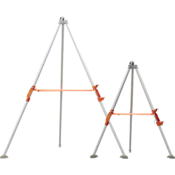 DELTA PLUS - Trpied tlscopique - Aluminium - Longueur:  Ajustable  - Taille Ajustable - Couleur Aluminium