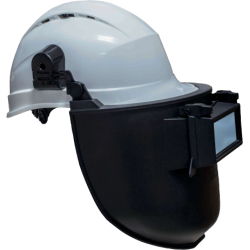 DELTA PLUS - Masque de soudure pour les applications nécessitant une teinte 11, à utiliser sur un casque de chantier