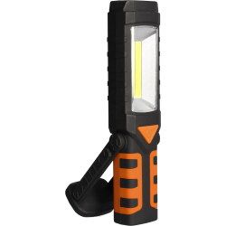 ARLUX - Lampe Torche Rechargeable Bx3 3+1W/220+50Lm/8000K/Noir&Orange 