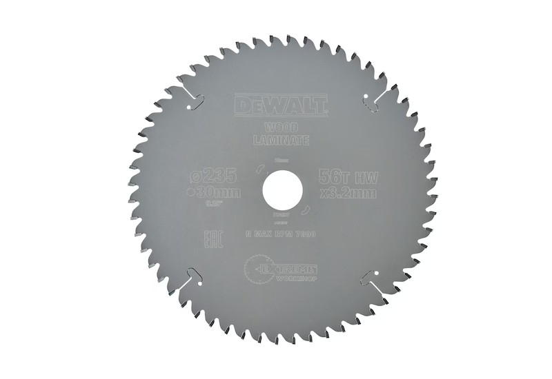 DEWALT - Lame de scie circulaire portative Extreme Workshop, 235x30 mm, 56 dents DEWALT - Lame de scie circulaire portative Extreme Workshop, 235x30 mm, 56 dents