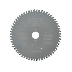 DEWALT - Lame de scie circulaire stationnaire Extreme Workshop 216x30 mm, 60 dents