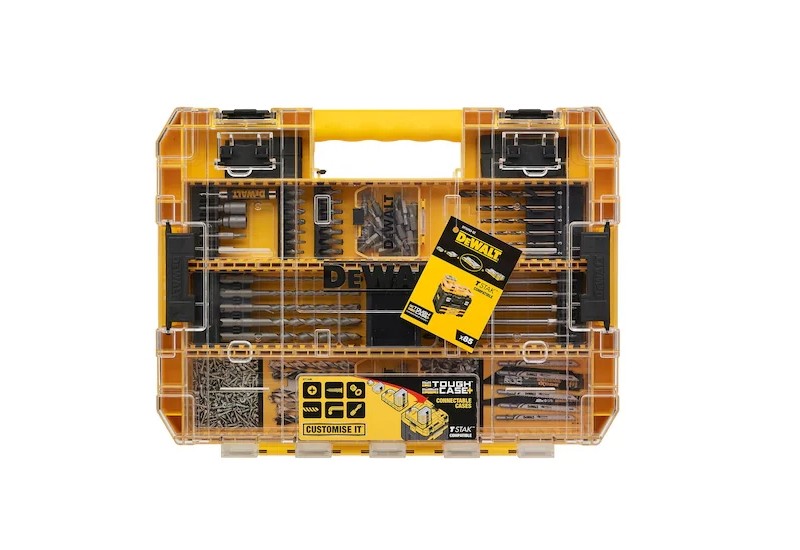 DEWALT - Grand Coffret TOUGHCASE 135 pièces DEWALT - Grand Coffret TOUGHCASE 135 pièces