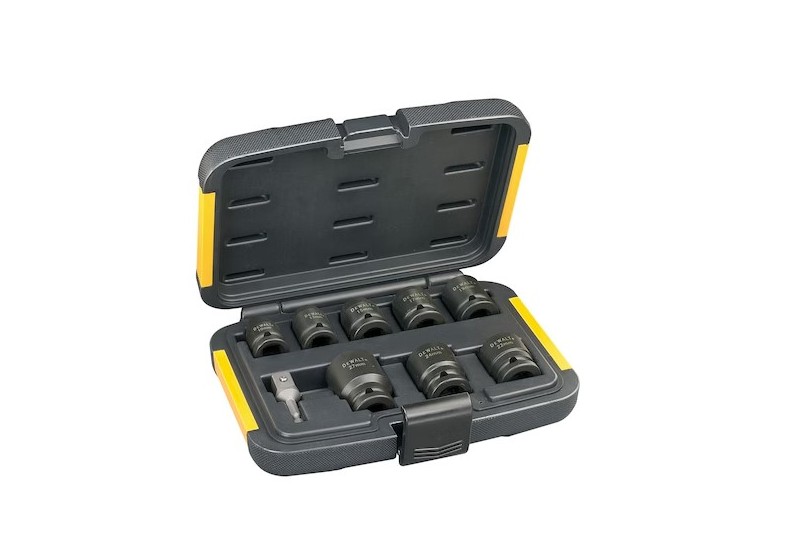 DEWALT - Coffret de 8 douilles à chocs