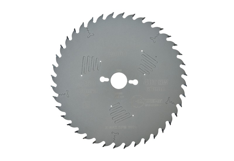 DEWALT - Lame de scie circulaire stationnaire Extreme Workshop 250x30mm, 40 dents DEWALT - Lame de scie circulaire stationnaire Extreme Workshop 250x30mm, 40 dents