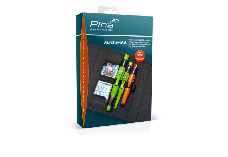 PICA - Master Set Carpenter Pica – Kit marquage pour charpentiers, couvreurs, maçons PICA - Master Set Carpenter Pica – Kit marquage pour charpentiers, couvreurs, maçons