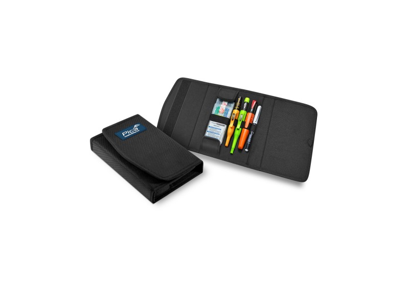 Gros plan sur le crayon automatique Pica‑Dry 3030 avec affûteur intégré Gros plan sur le crayon automatique Pica‑Dry 3030 avec affûteur intégré