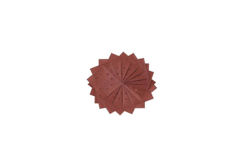 DEWALT - 1/4 feuille abrasive pour ponceuses vibrantes grain 40 - 8 perforations 115x140 mm DEWALT - 1/4 feuille abrasive pour ponceuses vibrantes grain 40 - 8 perforations 115x140 mm