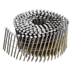 Clous en rouleau liaison fil soudé DeWalt DNF2564E dimensions 2.5x64mm finition acier brillant.