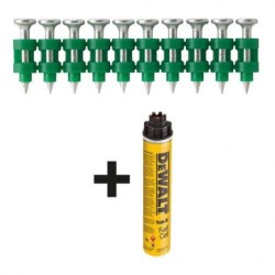 DEWALT - 700+1 x C5 15 x 2.6 mm pointes et gaz