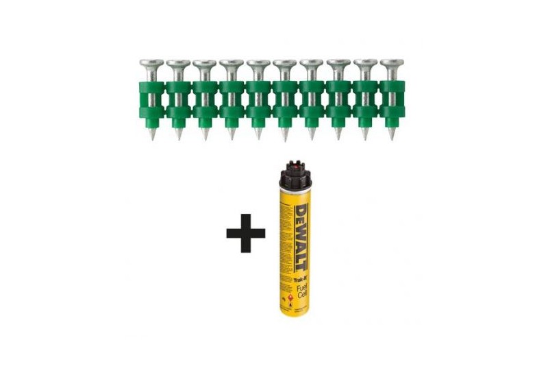 DEWALT - 700+1 x C5 15 x 2.6 mm pointes et gaz
