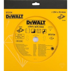 DEWALT - Lame pour porcelaine et pierre 250x25.4 mm