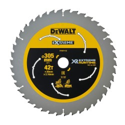 DEWALT - Lame de scie circulaire stationnaire XR Runtime, 305x30 mm, 42 dents