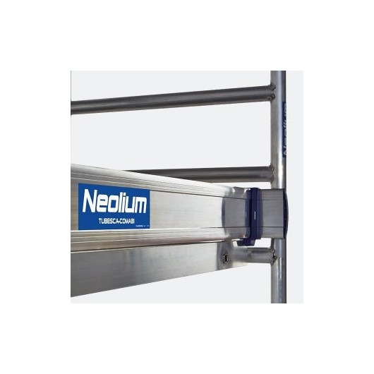ECHAFAUDAGE ROULANT NEOLIUM 600 LINE - HAUTEUR TRAVAIL : 4 M - ALUMINIUM - TUBESCA COMABI ECHAFAUDAGE ROULANT NEOLIUM 600 LINE - HAUTEUR TRAVAIL : 4 M - ALUMINIUM - TUBESCA COMABI