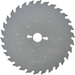 DEWALT - Lame de scie circulaire stationnaire Extreme Workshop 250x30 mm, 30 dents