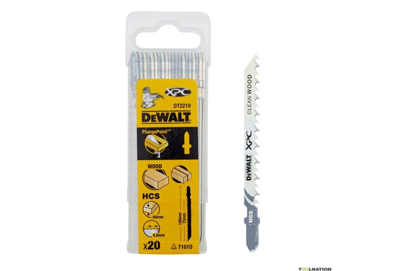 DEWALT - Lame de scie sauteuse XPC