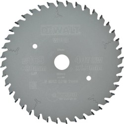 DEWALT - Lame pour scie circulaire plongeante Extreme Workshop, 165x20 mm, 40 dents