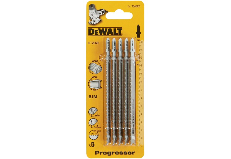 DEWALT - Lame de scie sauteuse denture Progressor DEWALT - Lame de scie sauteuse denture Progressor