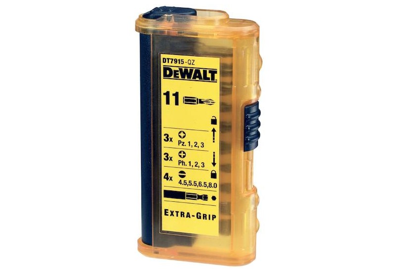 DEWALT - Coffret de vissage 11 pièces impact Torsion DEWALT - Coffret de vissage 11 pièces impact Torsion
