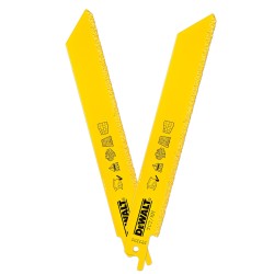 DEWALT - Lame de scie sabre à denture au carbure de tungstène 152 mm