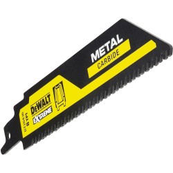 DEWALT - Lame de scie sabre carbure 152mm pour le métal / 8TPI