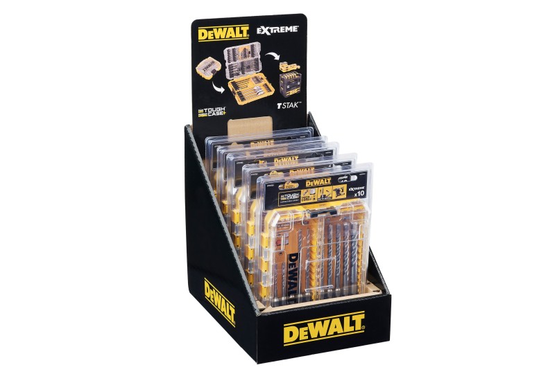 DEWALT - 10pc Extreme SDS Plus Masonry Drilling Set DEWALT - 10pc Extreme SDS Plus Masonry Drilling Set