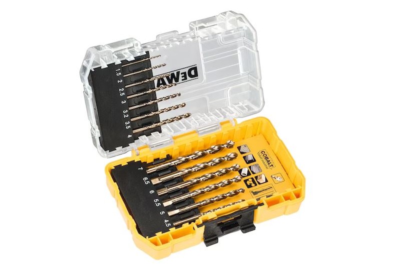 DEWALT - Coffret plastique de 13 forets métal Extreme cobalt HSS-CO DEWALT - Coffret plastique de 13 forets métal Extreme cobalt HSS-CO