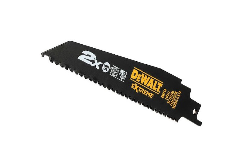 DEWALT - Coffret de 8 lames pour scie sabres DEWALT - Coffret de 8 lames pour scie sabres