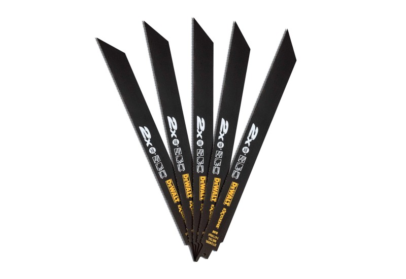 DEWALT - Lame de scie sabre BiM 2X Long Life pour la coupe du métal
