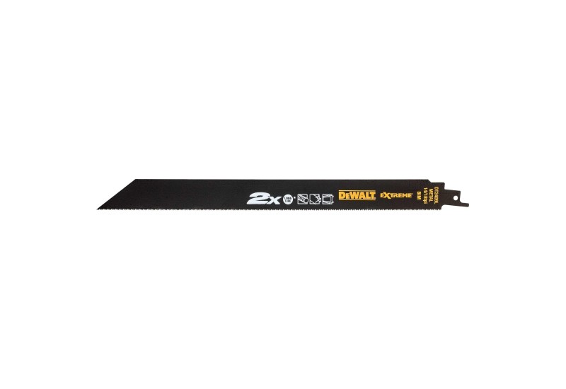 DEWALT - Lame de scie sabre BiM 2X Long Life pour la coupe du métal