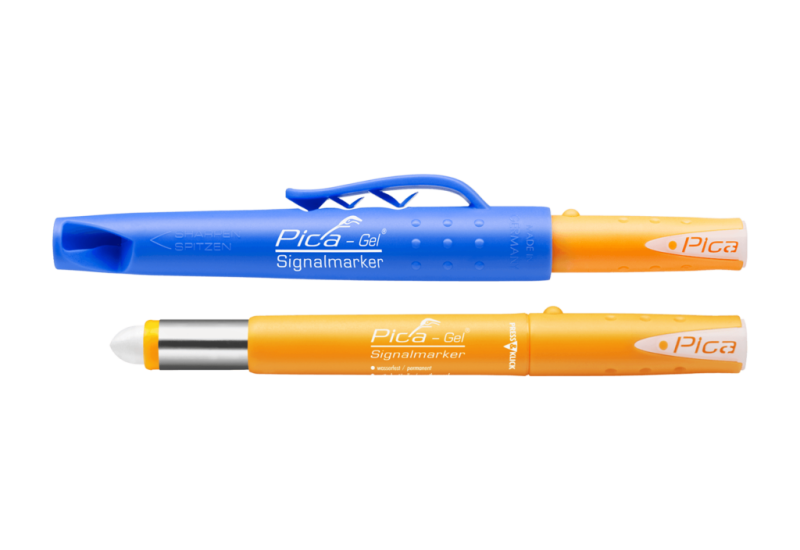 Pica - Gel Signalmarker Blanc – Crayon marqueur gel – Réf. 8080/SB