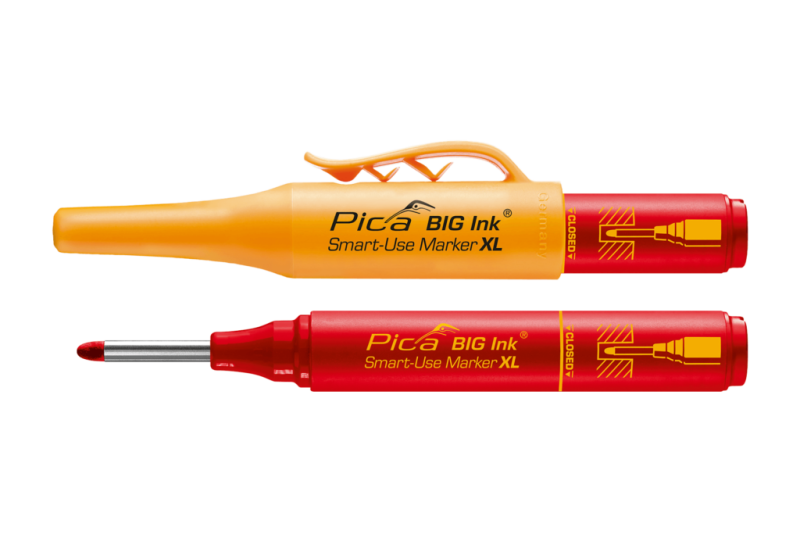 Pica - BIG Ink Smart‑Use XL Rouge – Marqueur industriel permanent 10 mm – Réf. 170/40/SB Pica - BIG Ink Smart‑Use XL Rouge – Marqueur industriel permanent 10 mm – Réf. 170/40/SB
