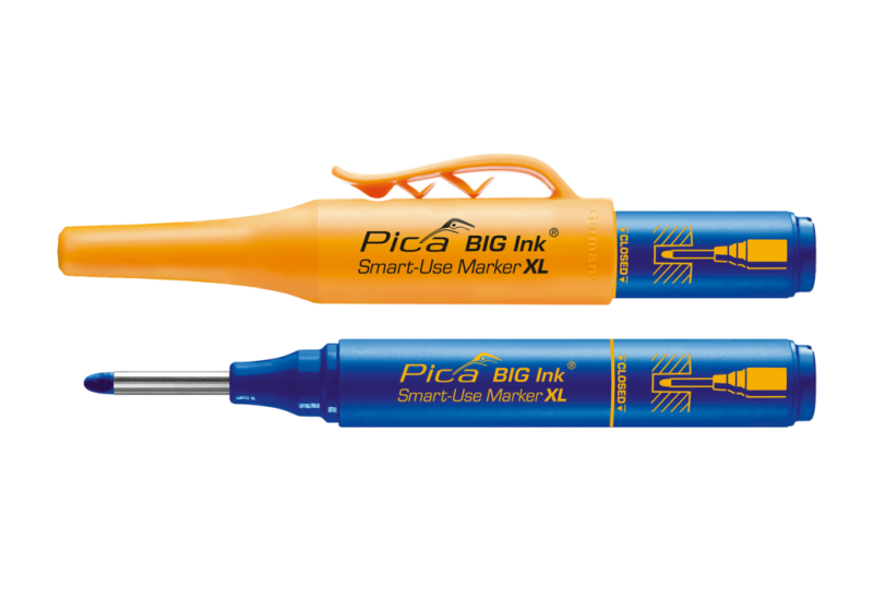 Pica - BIG Ink Smart‑Use XL Bleu – Marqueur industriel permanent 10 mm – Réf. PIC170/41/SB Pica - BIG Ink Smart‑Use XL Bleu – Marqueur industriel permanent 10 mm – Réf. PIC170/41/SB